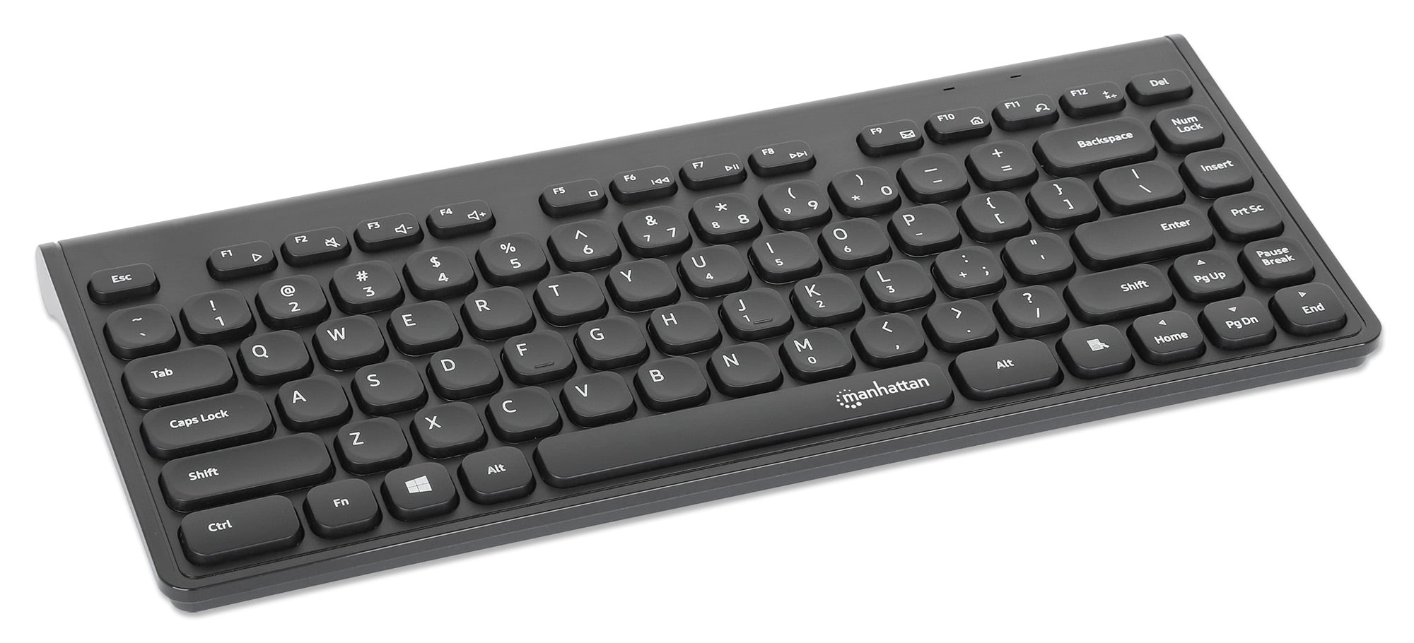 Mini Keyboard Wireless Slim 82 Keyboards 2,4 GHz - Manhattan IDATA KB- 180 -CHOCOBK