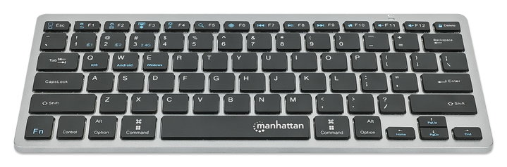 Tastiera Wireless Dual-Mode Bluetooth 3.0/2.4GHz Ultra Sottile - Manhattan IDATA KB-559-DUAL
