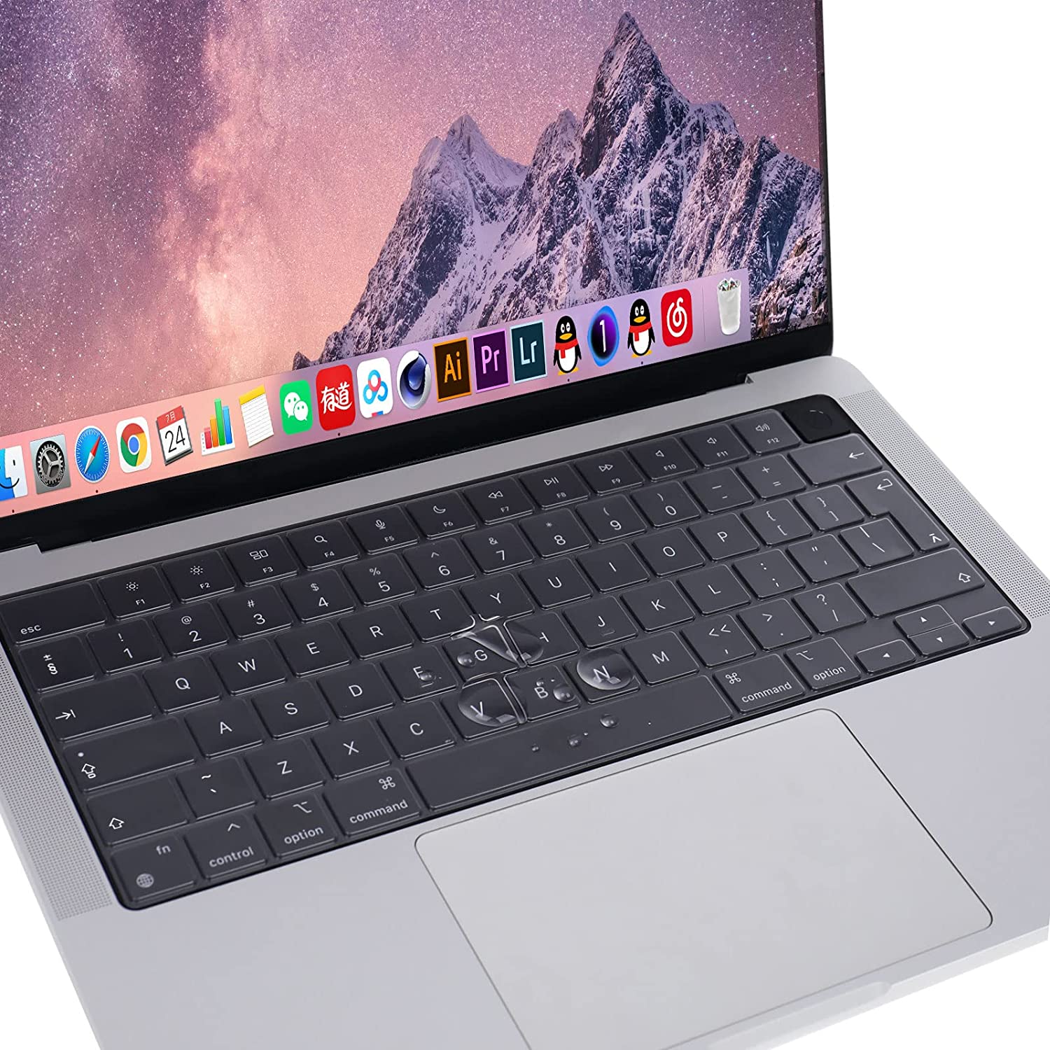 Pellicola Protettiva per Tastiere Notebook 15'' - Techly IDATA KB-COV4
