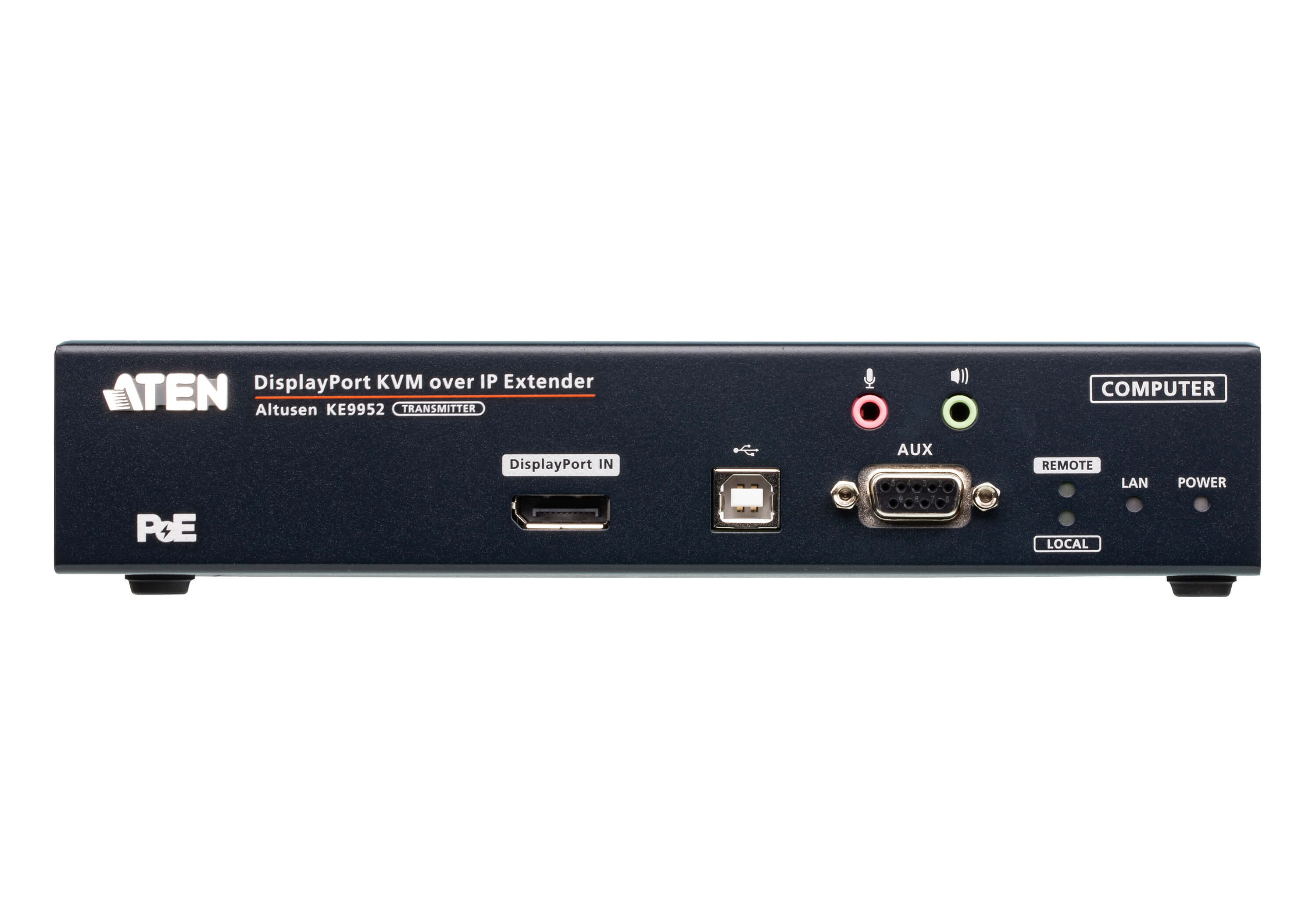 Trasmettitore KVM over IP 4K DisplayPort Display Singolo PoE, KE9952T - Aten IDATA KE-9952T