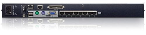 Switch KVM over IP Cat5 8-porte con porta Daisy-Chain, KH1508Ai - Aten IDATA KH-1508AI