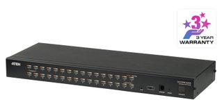 Switch KVM Cat 5 to 32 ports with Daisy-Chain - Aten KH 1532 A