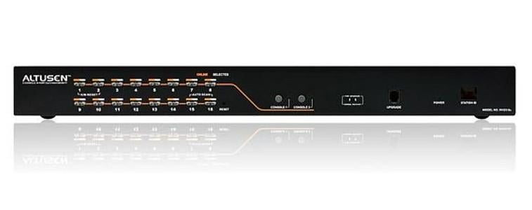 Switch KVM Cat5 2-console 16-porte con porta Daisy-Chain, KH2516A - Aten IDATA KH-2516A
