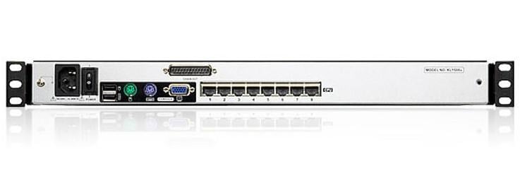 Switch KVM Cat5E/6 a 8 porte con LCD 19'' Dual Rail, KL1508AN - Aten IDATA KL-1508AN