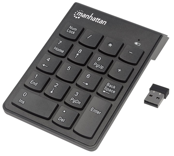 Tastierino Numerico Wireless 18 Tasti - Manhattan IDATA KP-11W
