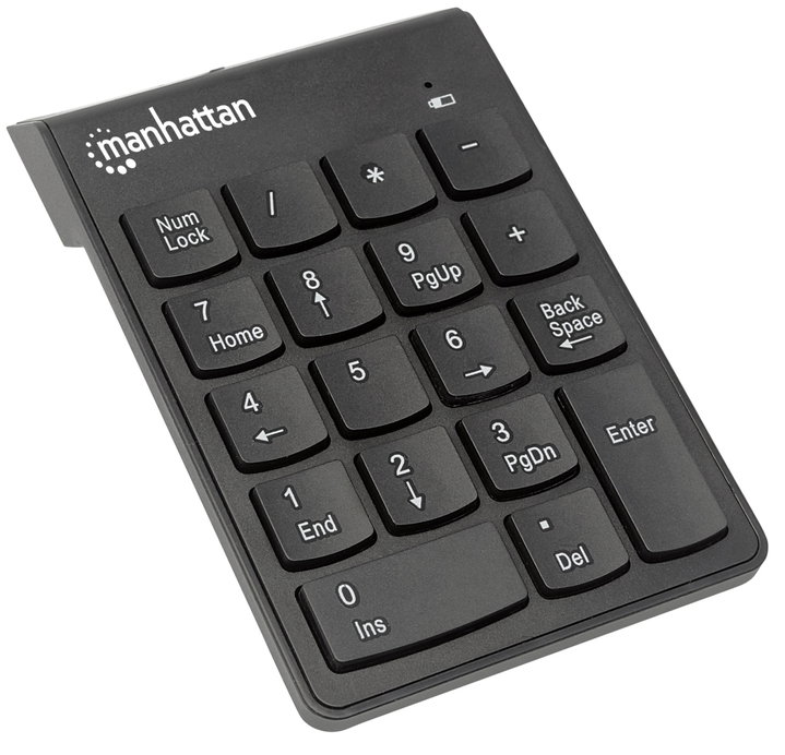 Tastierino Numerico Wireless 18 Tasti - Manhattan IDATA KP-11W