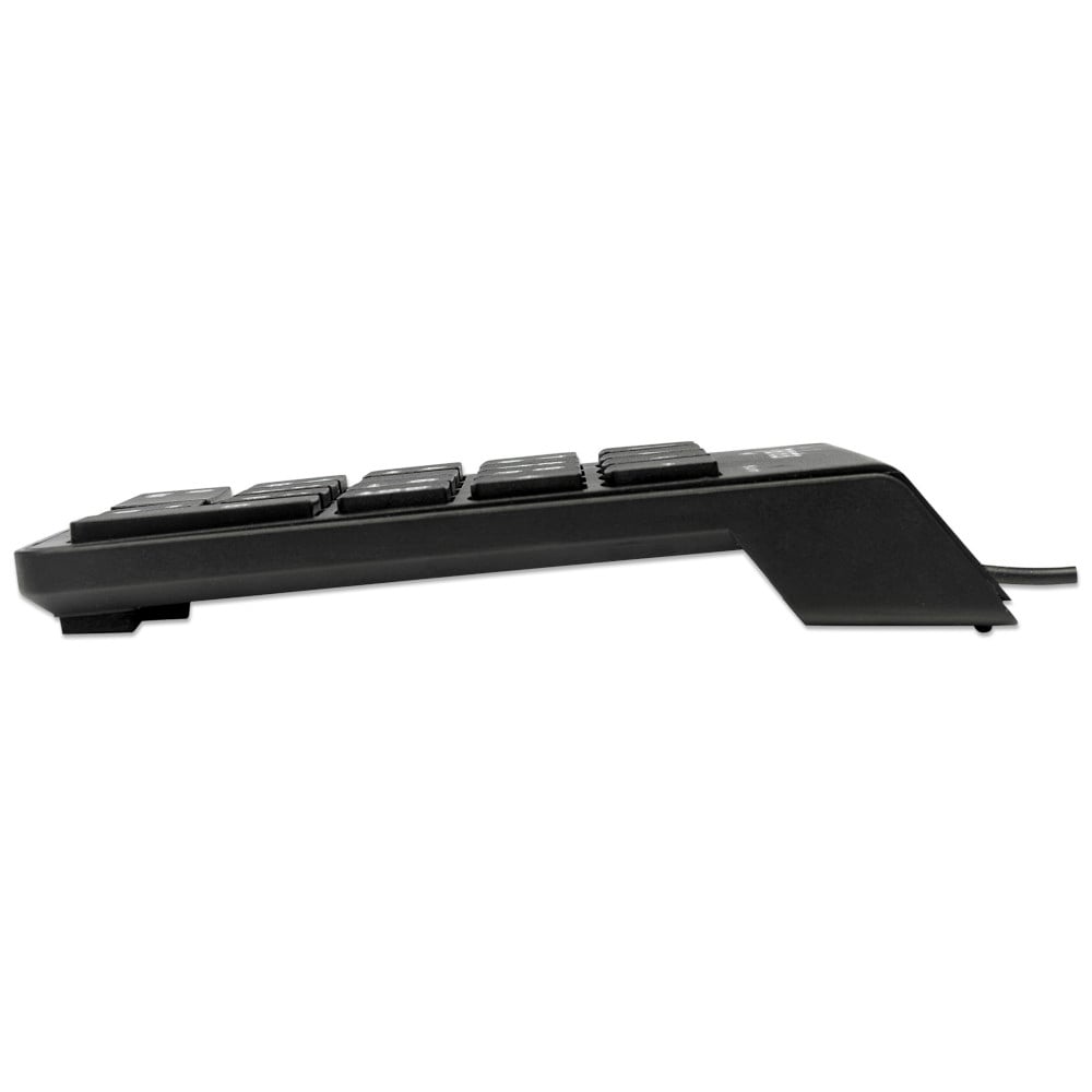 Mini Tastierino Numerico con Cavo USB e 18 Tasti - Techly IDATA KP-BLKTY