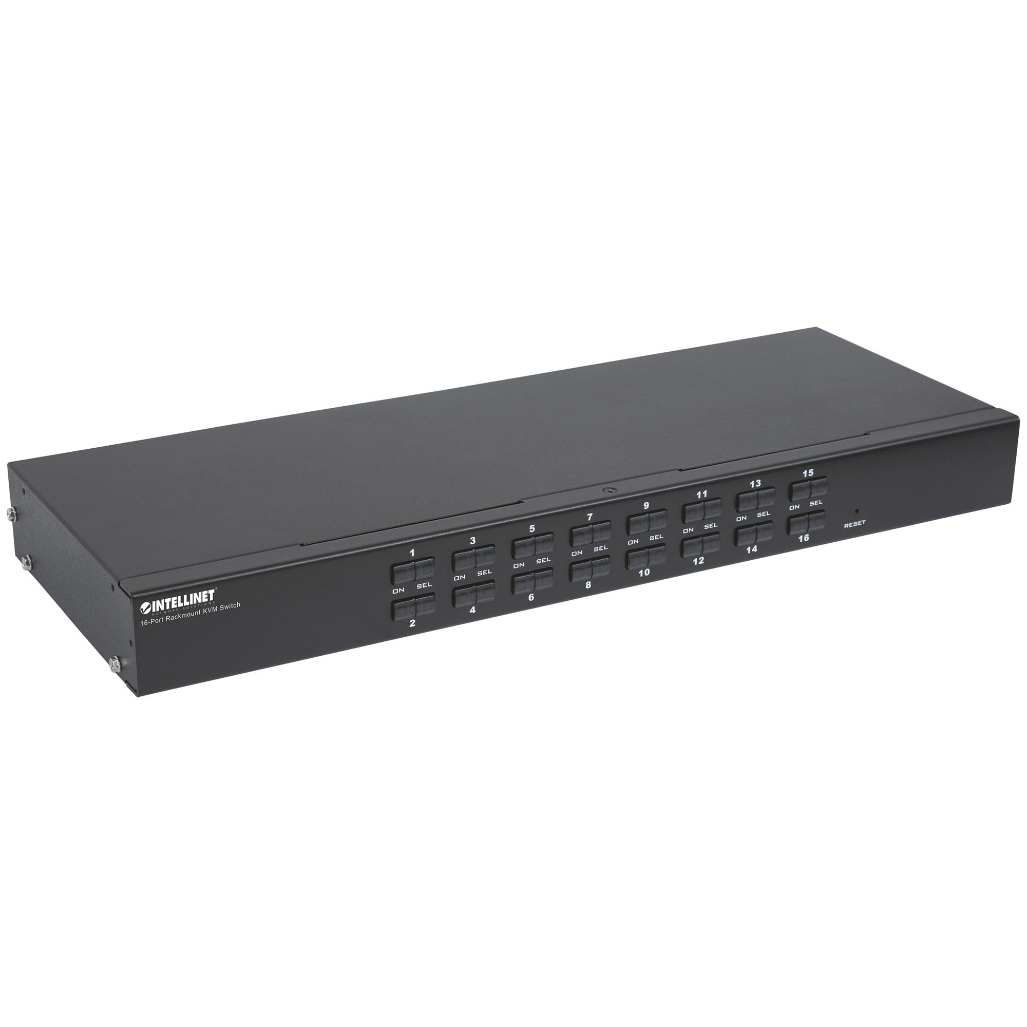 KVM Switch 16 porte combo USB + PS/2, OSD - Intellinet IDATA KVM-C16UP3