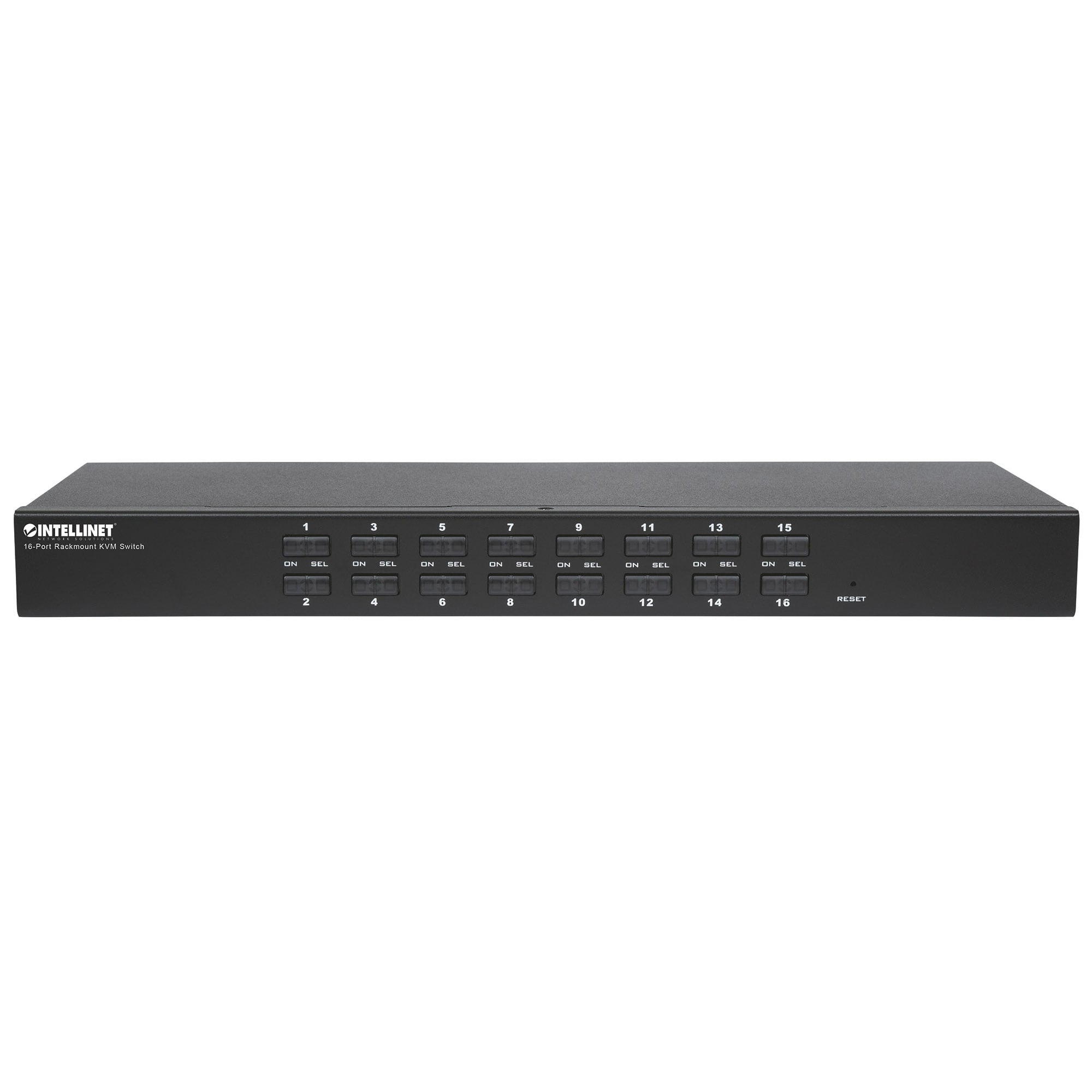KVM Switch 16 porte combo USB + PS/2, OSD - Intellinet IDATA KVM-C16UP3