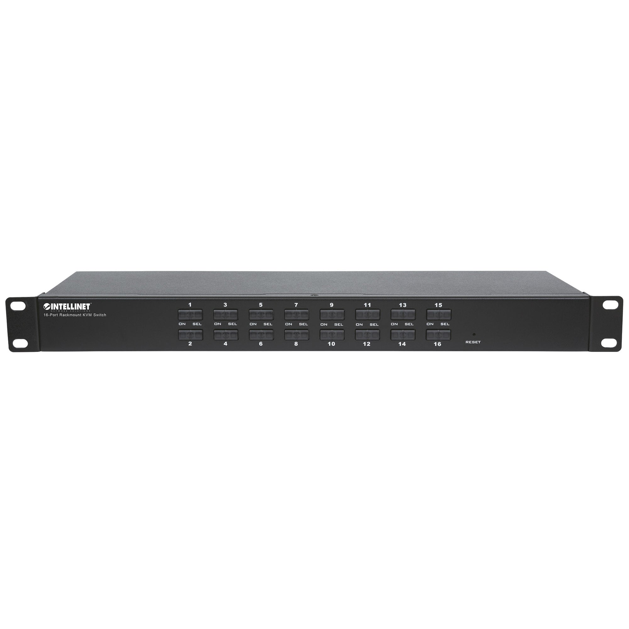 KVM Switch 16 porte combo USB + PS/2, OSD - Intellinet IDATA KVM-C16UP3
