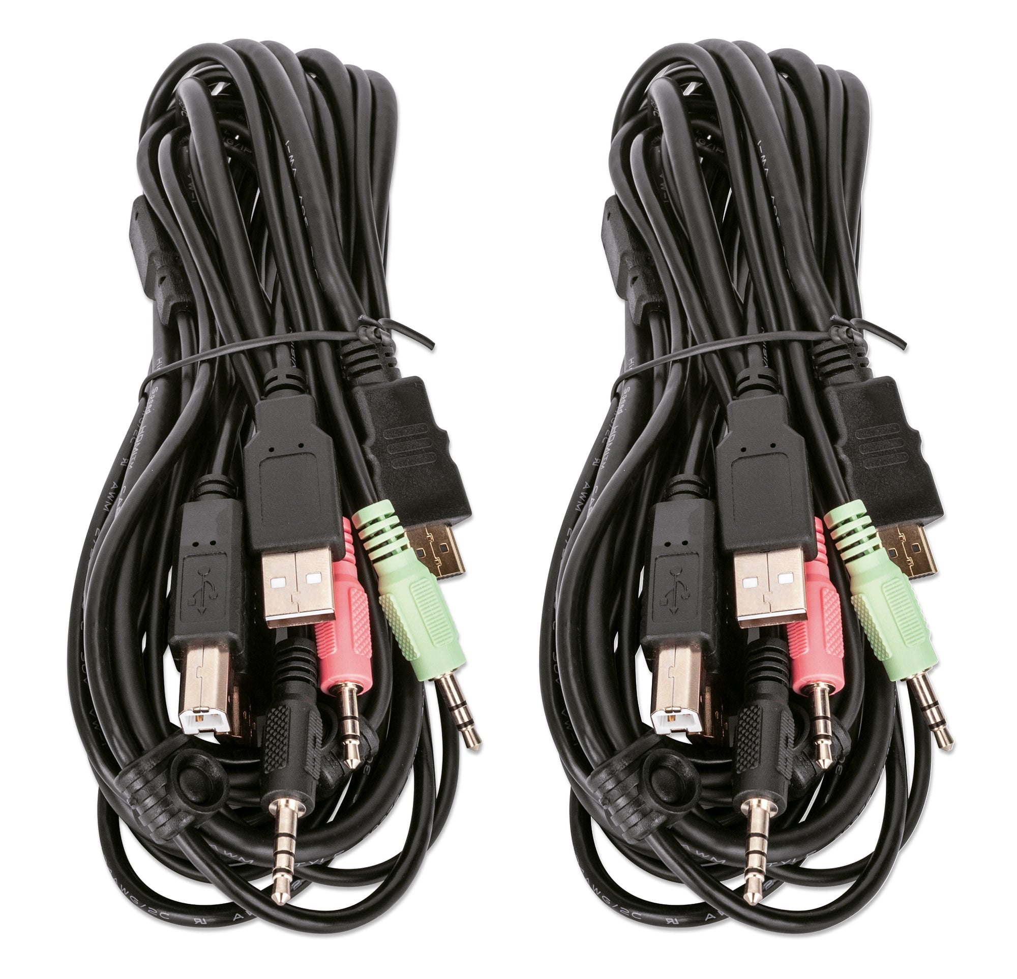 Switch KVM HDMI 2 porte Doppio monitor - Manhattan IDATA KVM-HDMI2UMH