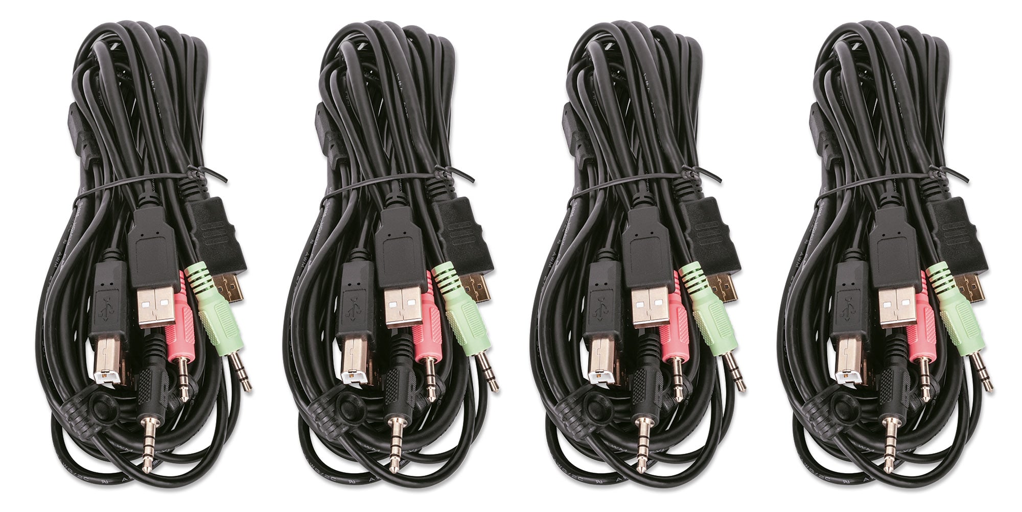 Switch KVM HDMI 4 porte Doppio monitor - Manhattan IDATA KVM-HDMI4UMH