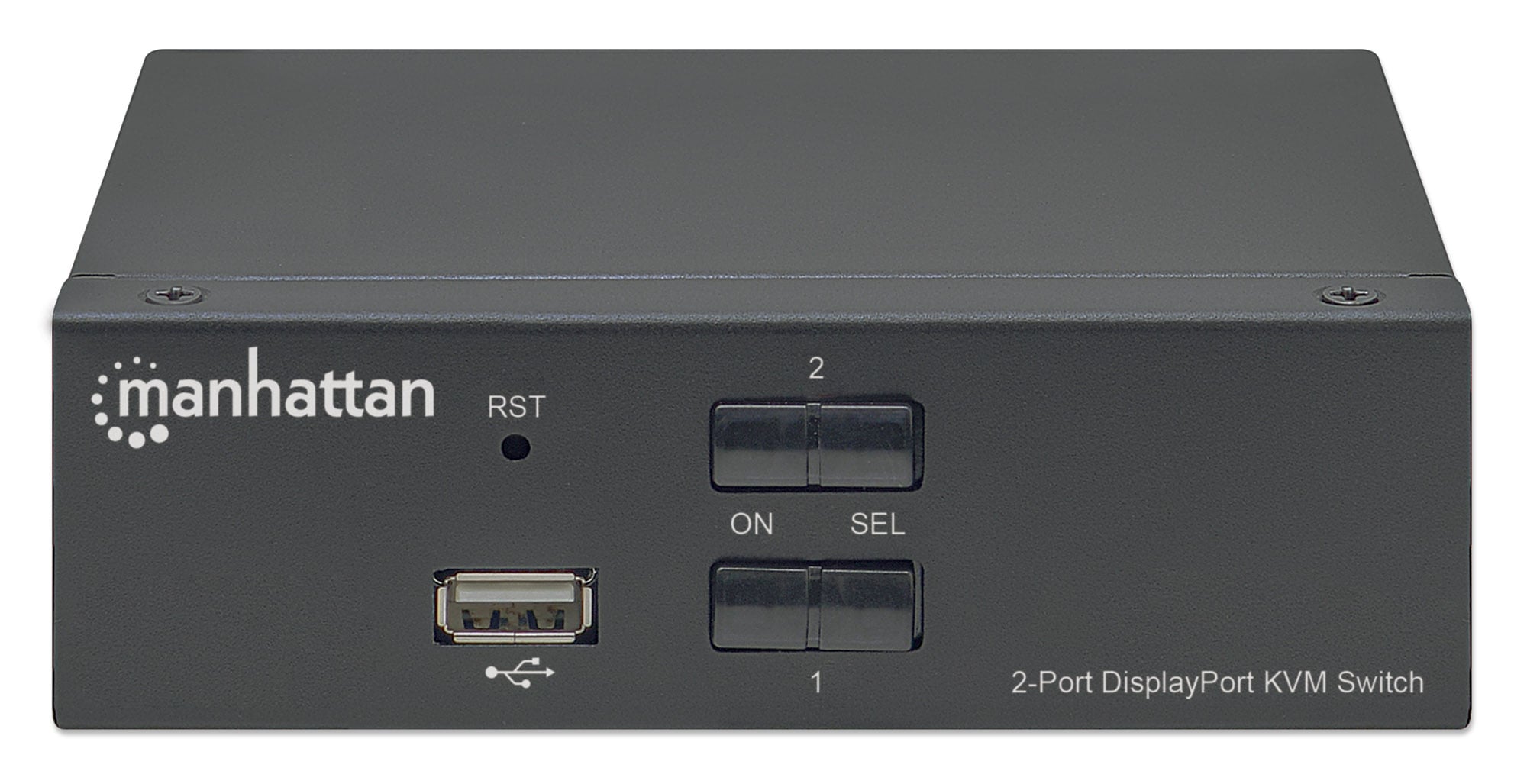 Switch KVM DisplayPort 1.2 a 2 porte 4K con Audio - Manhattan IDATA KVM-HDMI60MH