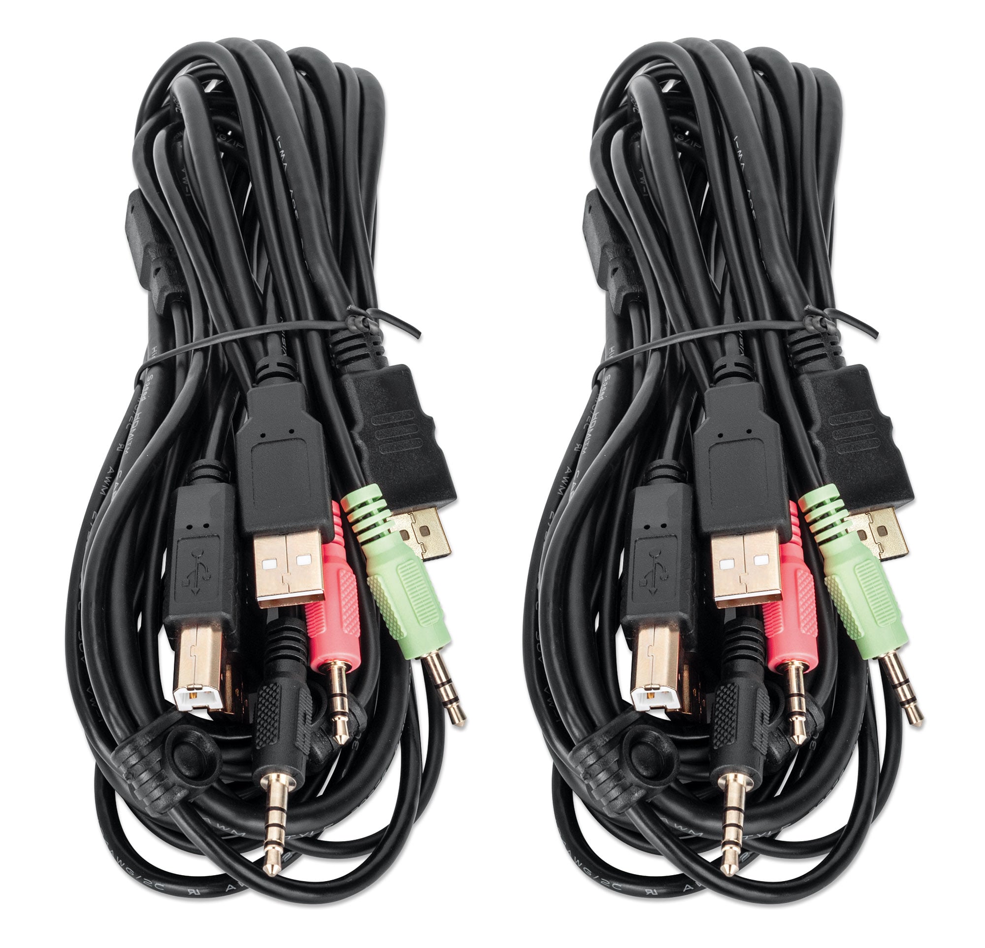 Switch KVM DisplayPort 1.2 a 2 porte 4K con Audio - Manhattan IDATA KVM-HDMI60MH