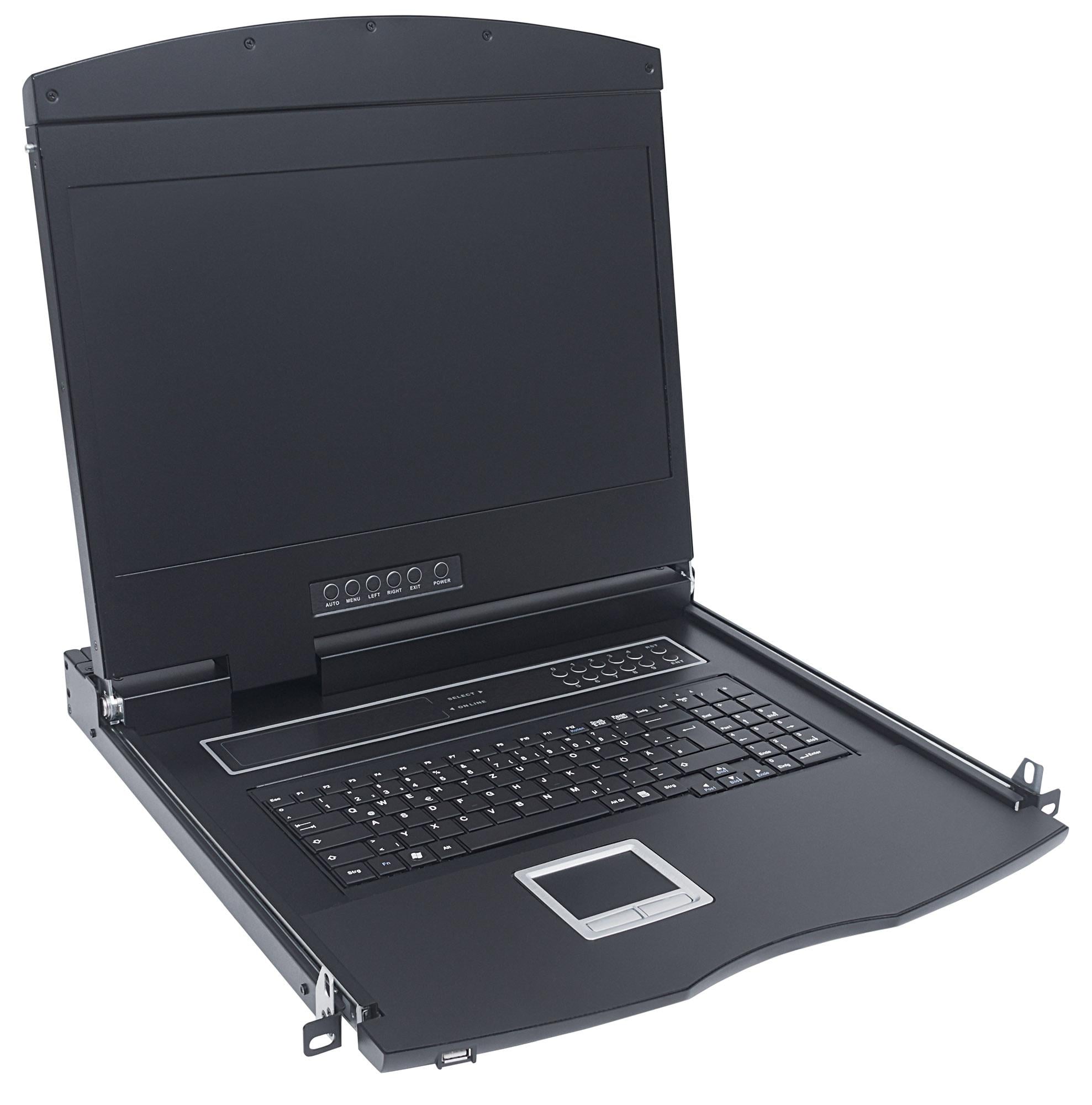 Console KVM Modulare con LCD 17'' da Rack 19 '' - Intellinet IDATA KVM-LCD17C