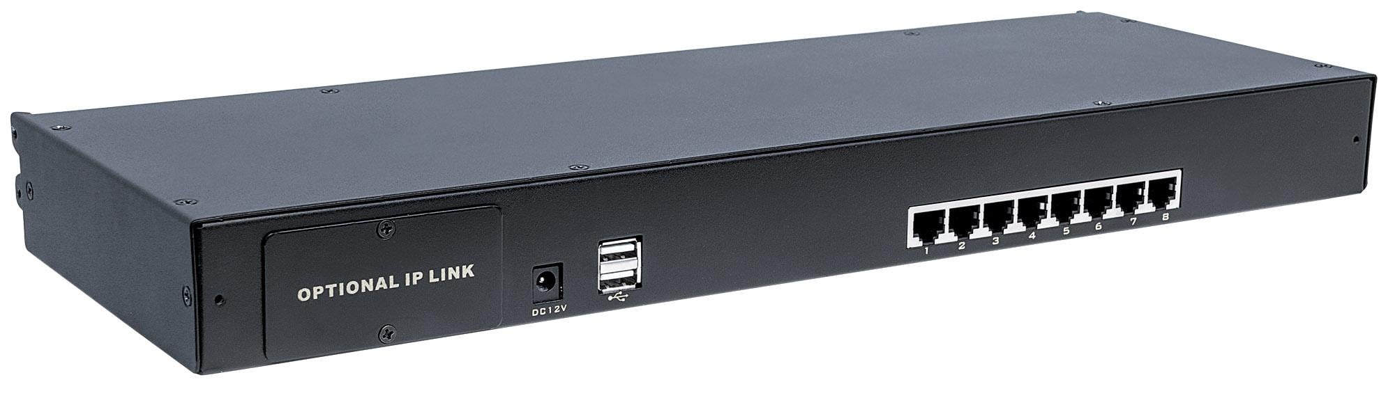 KVM Switch Modulare 8 porte Cat5 VGA - Intellinet IDATA KVM-RJ8