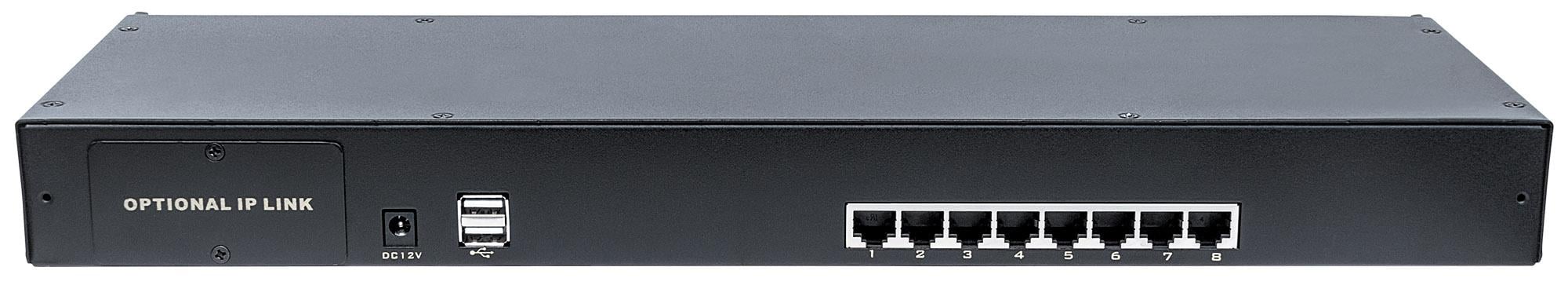 KVM Switch Modulare 8 porte Cat5 VGA - Intellinet IDATA KVM-RJ8