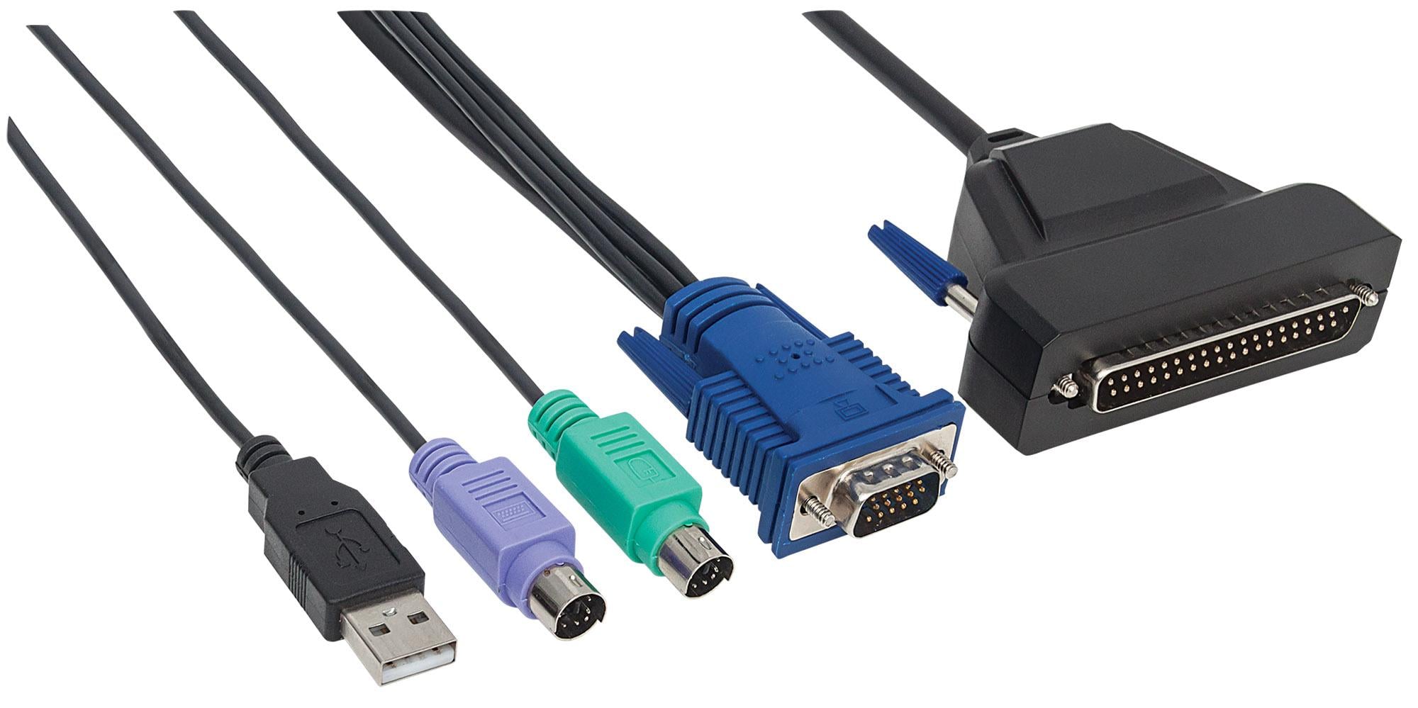 Cavo per Console KVM 1 porta VGA - Intellinet IDATA KVM-VGA