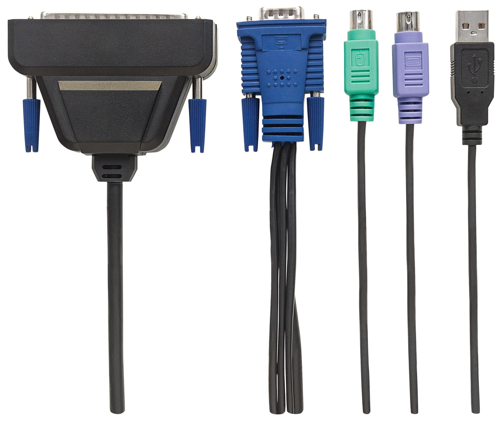 Cavo per Console KVM 1 porta VGA - Intellinet IDATA KVM-VGA