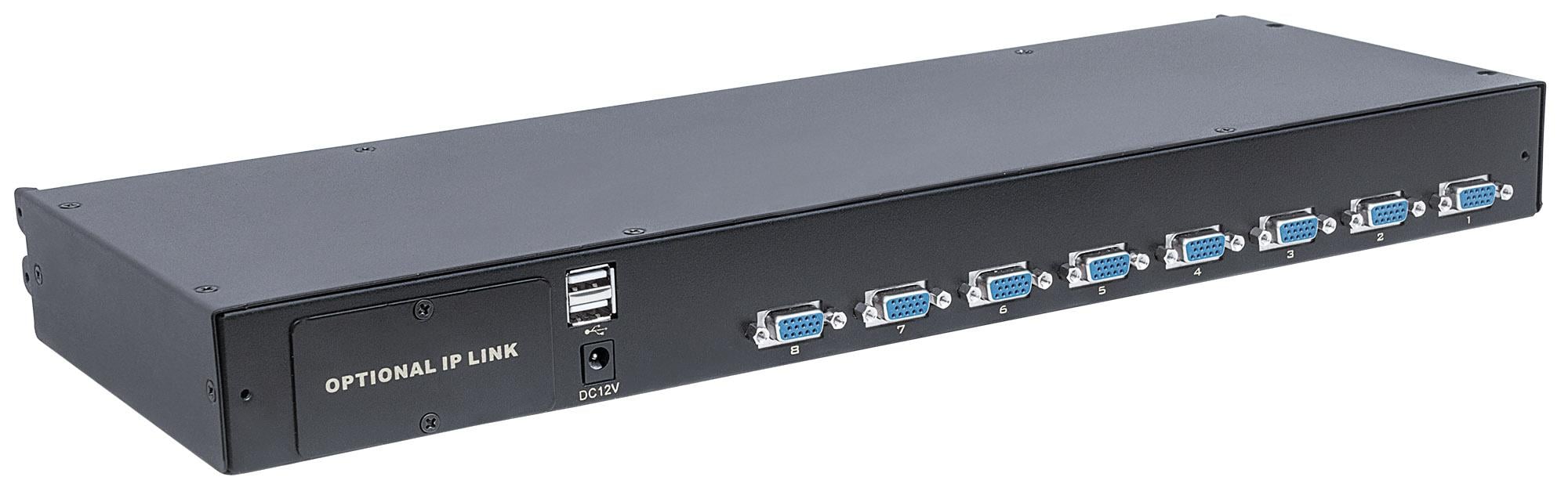 KVM Switch Modulare 8 porte VGA - Intellinet IDATA KVM-VGA8