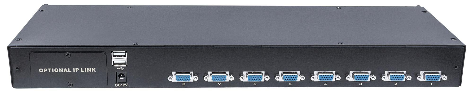 KVM Switch Modulare 8 porte VGA - Intellinet IDATA KVM-VGA8