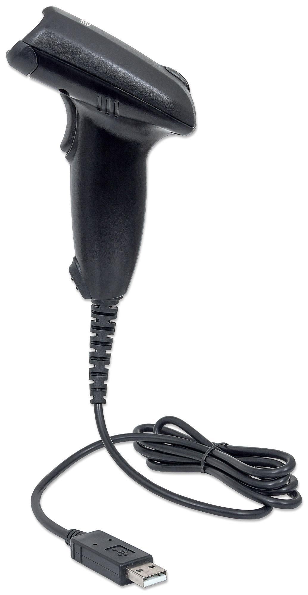 Lettore Laser Barcode USB Nero - Manhattan IDATA LG-USB300
