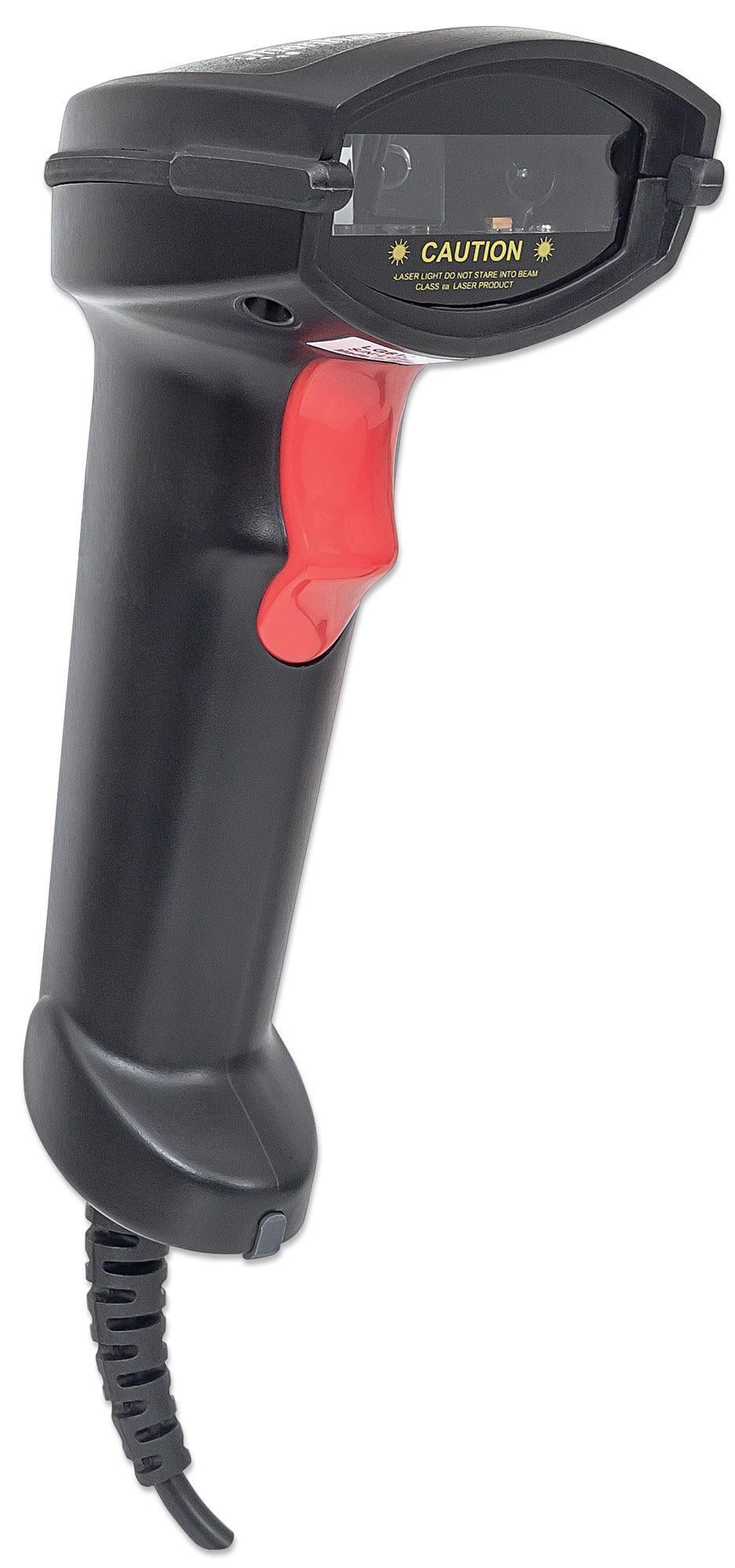 Lettore Laser Barcode Professionale USB Nero - Manhattan IDATA LG-USB400