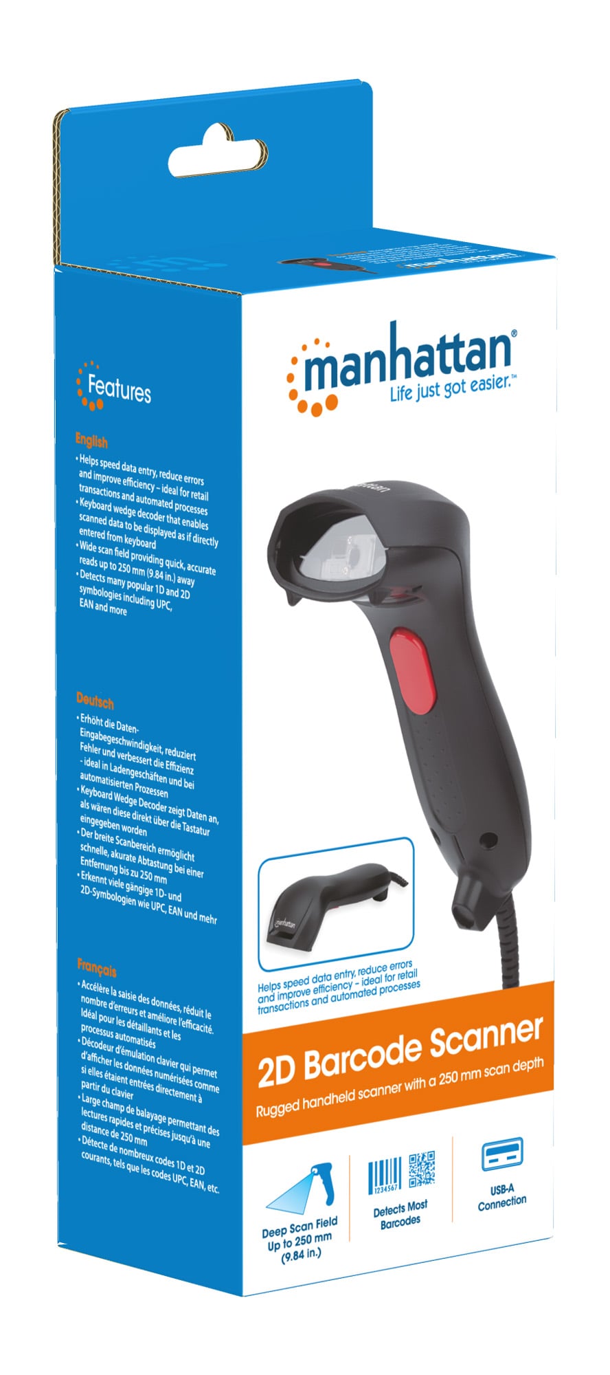 Barcode Scanner 2D - Manhattan IDATA LS-2D-COM