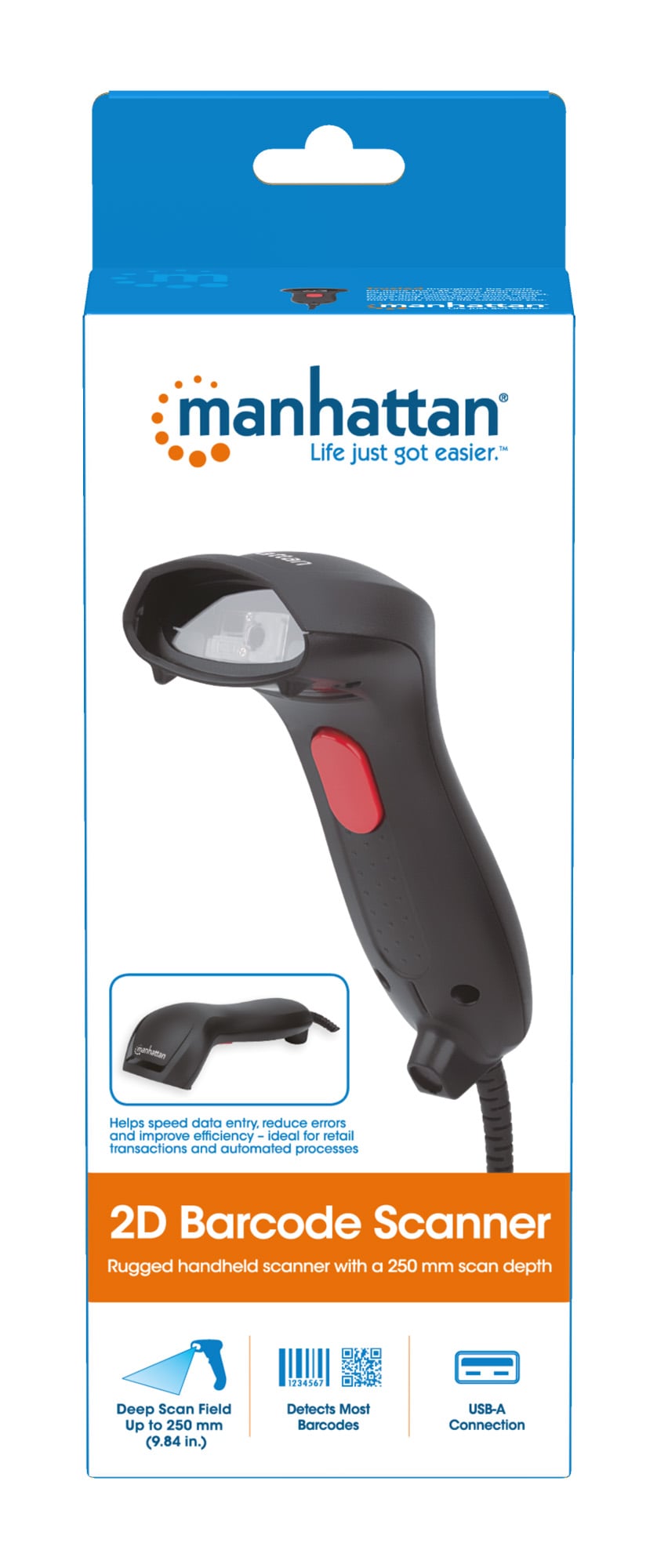 Barcode Scanner 2D - Manhattan IDATA LS-2D-COM