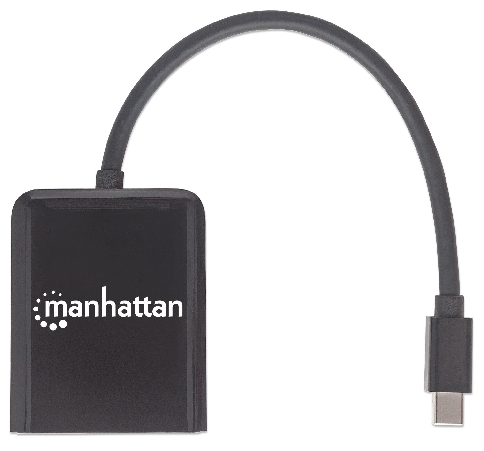 Splitter Hub Mini DisplayPort a 2 porte DisplayPort con MST - Manhattan IDATA MDP-DP2M