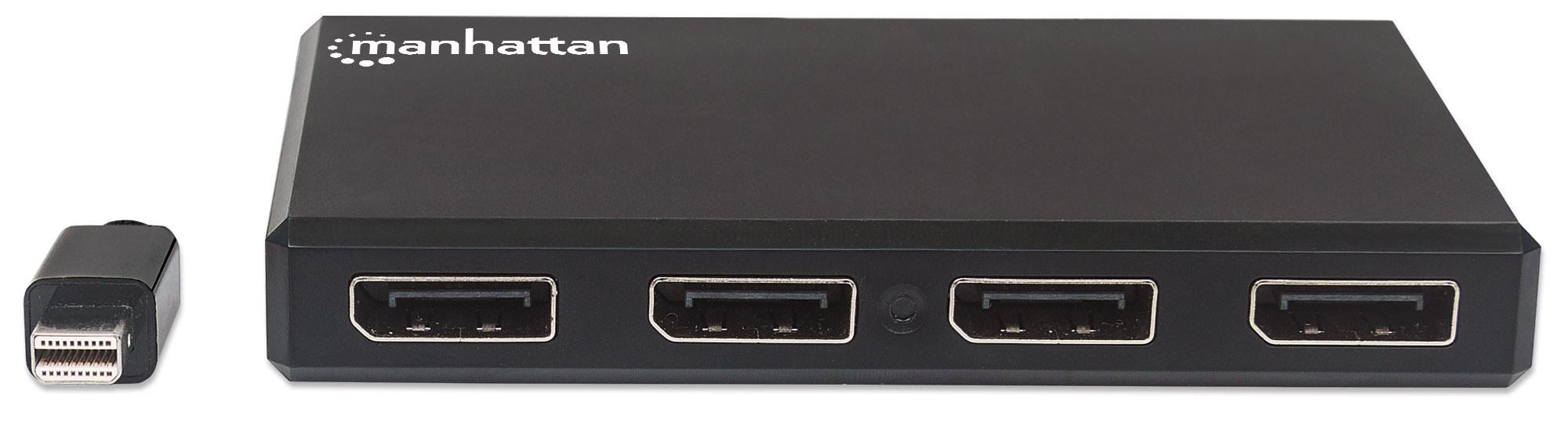 Splitter Hub Mini DisplayPort a 4 porte DisplayPort con MST - Manhattan IDATA MDP-DP4M