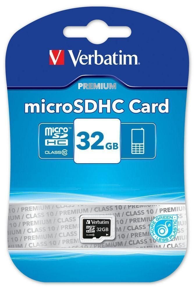 Memoria Micro SDHC 32 Gb - Classe 10 - Verbatim IDATA MSDHC-32GB