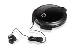 Video Switch 8 Vie SVGA with Remote Control - Aten IDATA MSV-IR 8