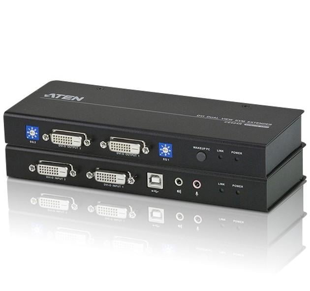 KVM Extender / Splitter USB Basato su DVI Cat5E CE604 - Aten IDATA MTS-DVI