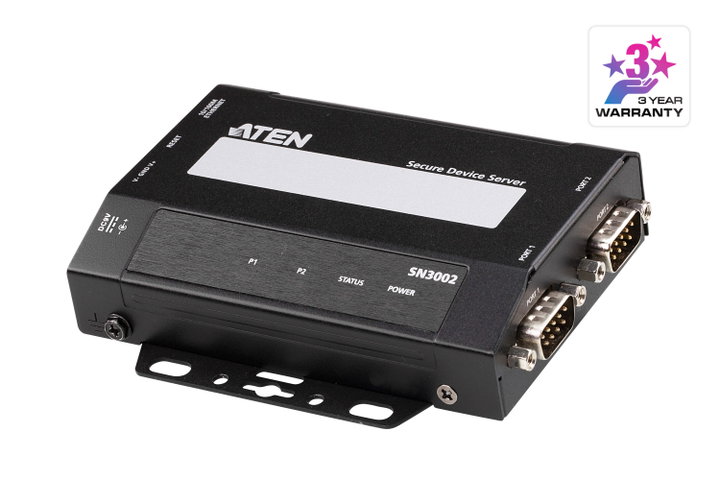 Secure Device Server RS-232 a 2 Porte - Aten IDATA SN-3002