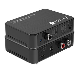 Digital Audio/Analog Converter SPDIF Toslink Stereo 3,5 mm - Techly IDATA SPDIF- 10
