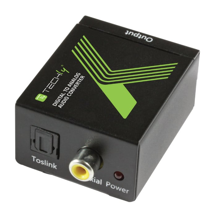 Convertitore Audio da digitale SPDIF ad analogico - Techly IDATA SPDIF-3