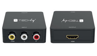 Mini Convertitore AV Composito a HDMI 720p/1080p - Techly IDATA SPDIF-6E3