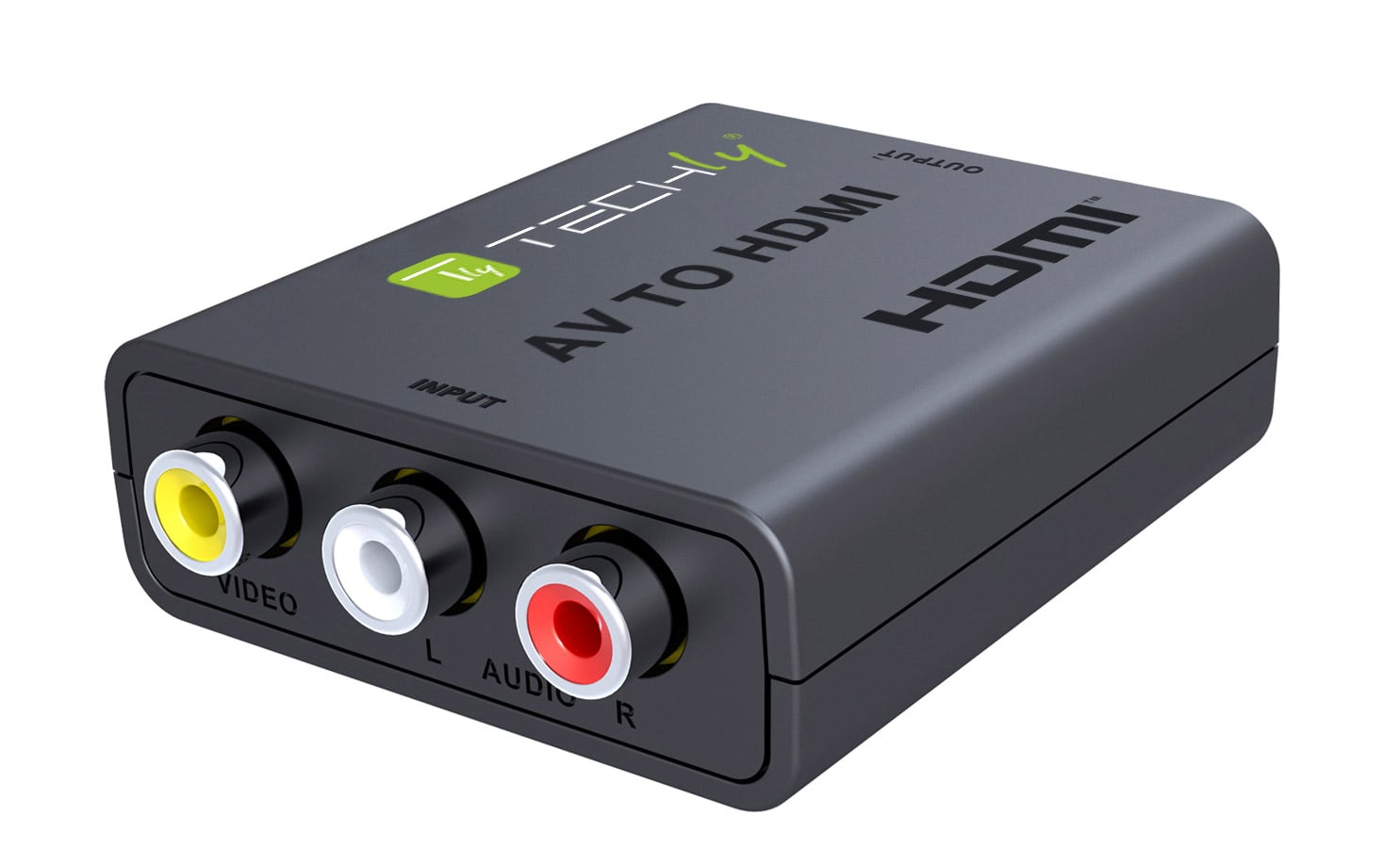 Convertitore AV 3 RCA ad HDMI - Techly IDATA SPDIF-71
