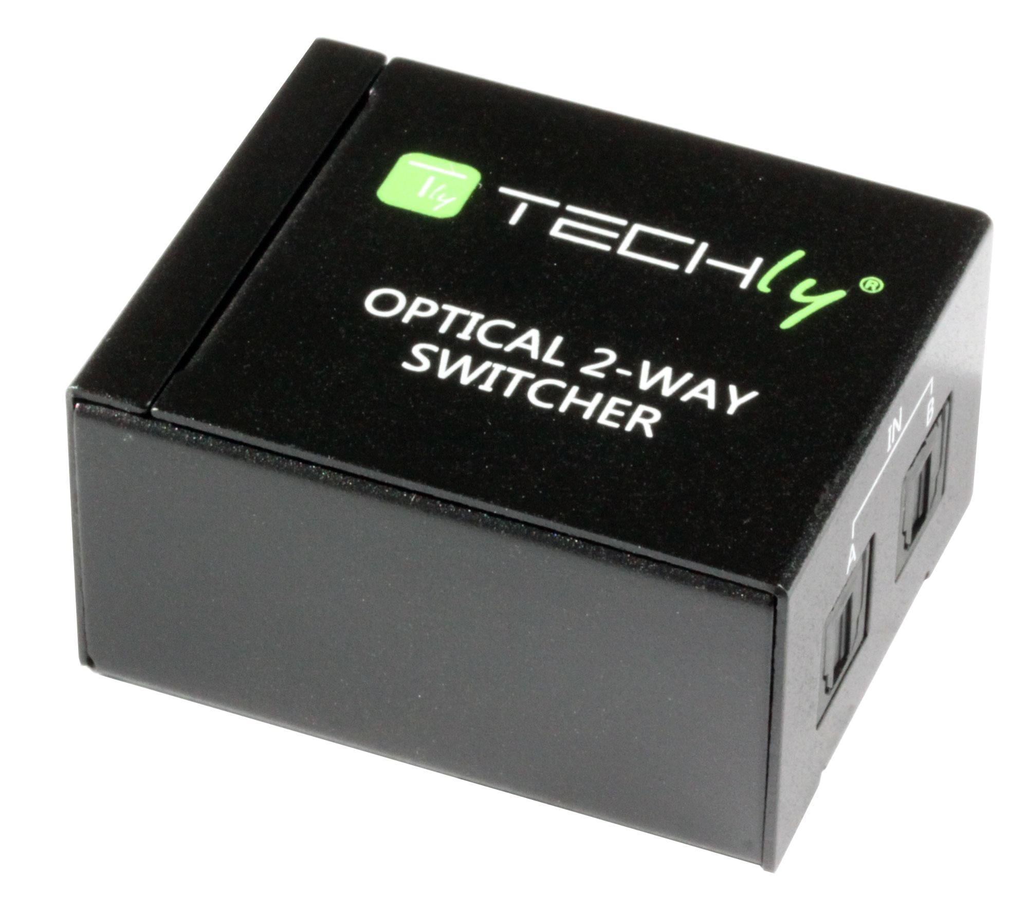 Switch Audio Toslink 2 Porte - Techly IDATA TOS-SW2