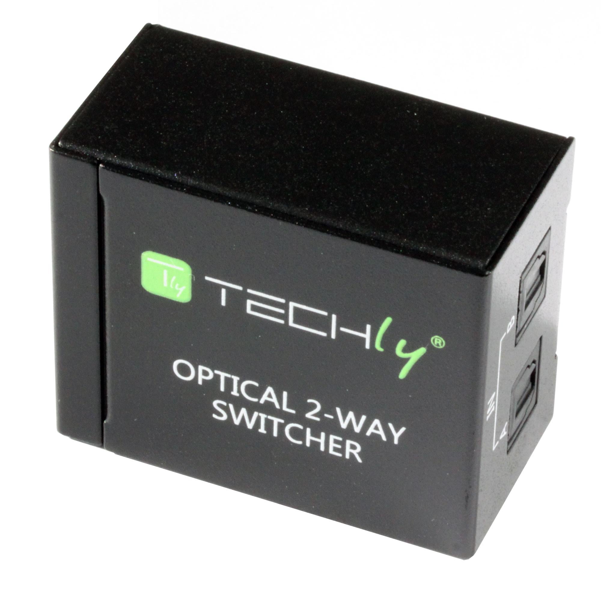 Switch Audio Toslink 2 Porte - Techly IDATA TOS-SW2