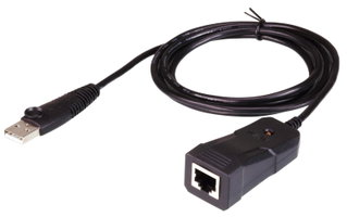 Adattatore Console da USB a RJ45 RS232 - Aten IDATA UC-232B