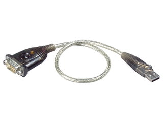 Convertitore da USB a seriale RS-232 con LED 33 cm - Aten IDATA UC232A