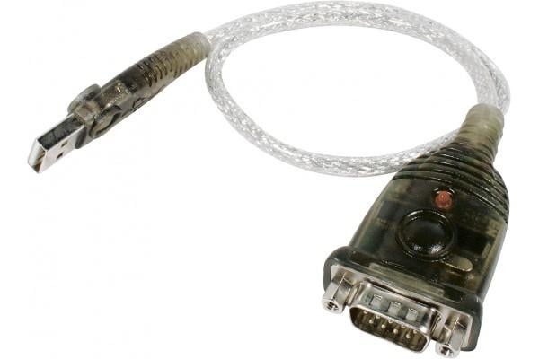Convertitore da USB a seriale RS-232 con LED 33 cm - Aten IDATA UC232A