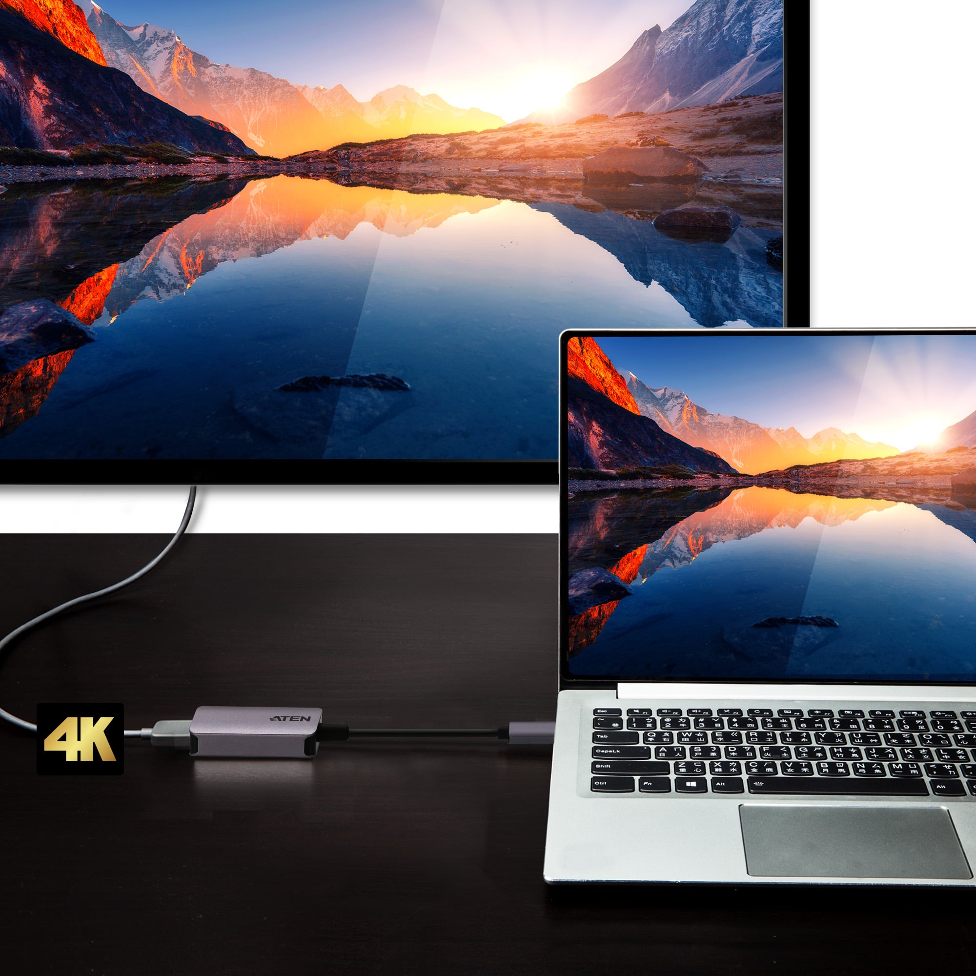 Adattatore 4K da USB-C a HDMI, UC3008A1 - Aten IDATA UC3008A1