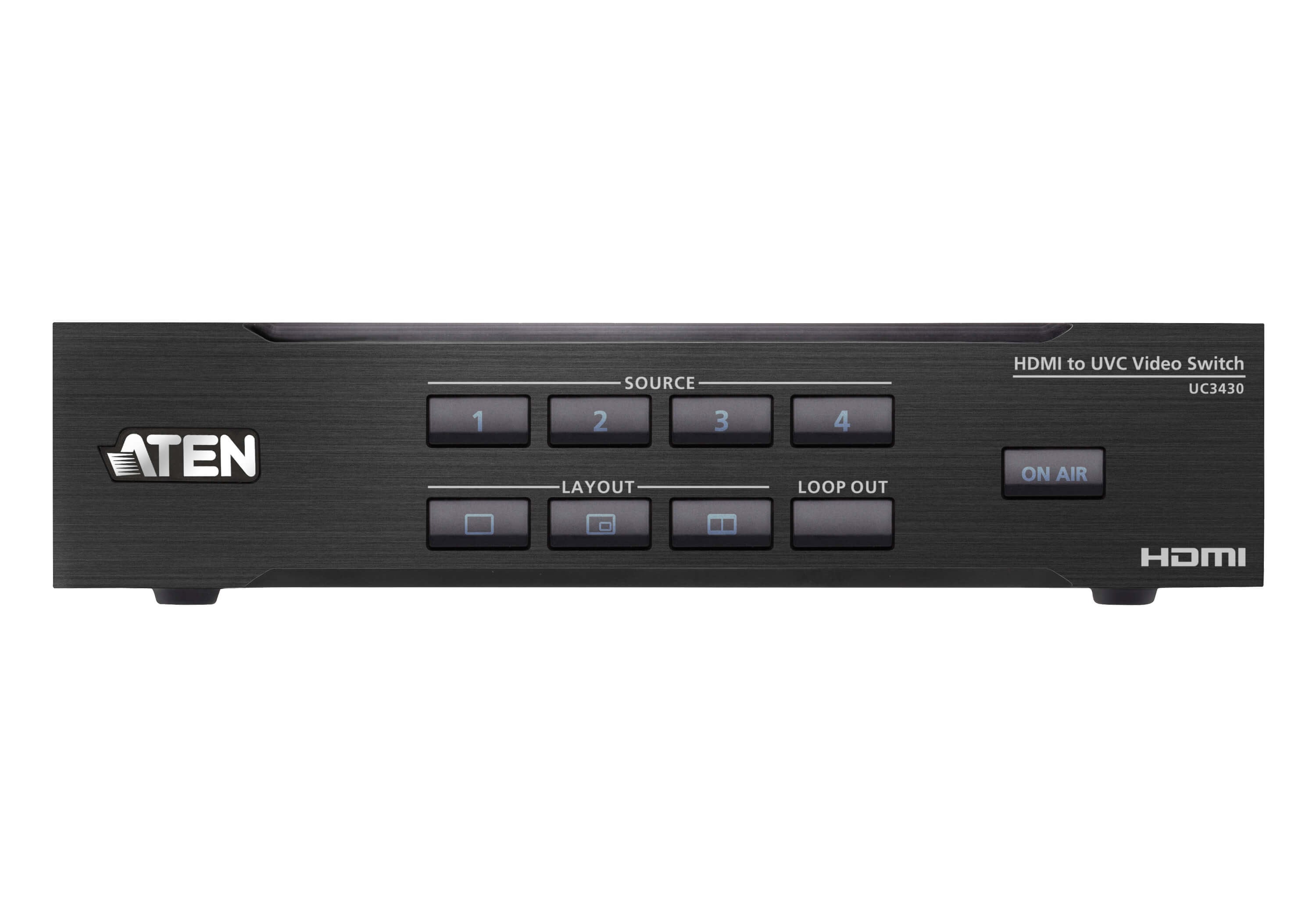 Commutatore Video CAMLIVE™ PRO 4K da HDMI a USB a 4 Ingressi, UC3430 - Aten IDATA UC3430