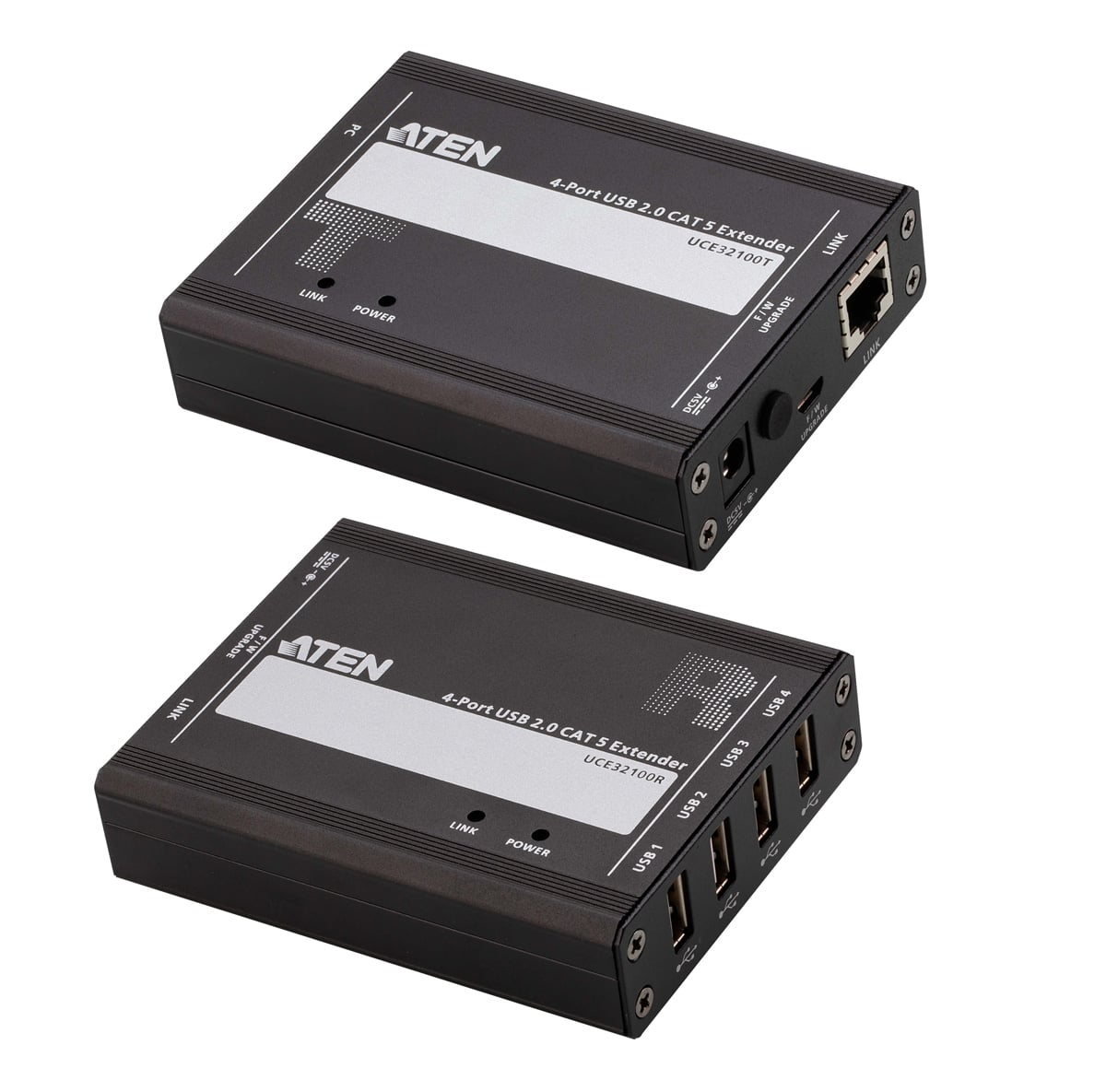Estensore USB 2.0 Cat5 a 4 porte (100m), UCE32100 - Aten IDATA UCE-32100