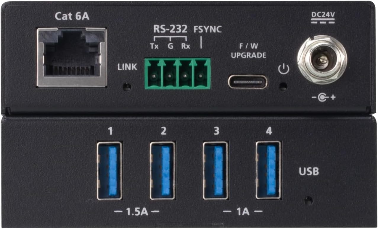 Estensore USB 3.0 Gen. 1 Cat6A a 4 porte (100m), UCE33100 - Aten IDATA UCE-33100