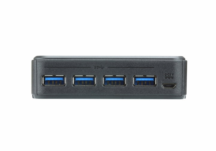 Switch di condivisione periferiche USB 3.2 Gen1 a 4 x 4 porte US3344 - Aten IDATA US-3344