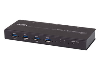 Switch Hub Industrial USB 3.2 Gen 1 4 Doors - Aten IDATA US- 334 I
